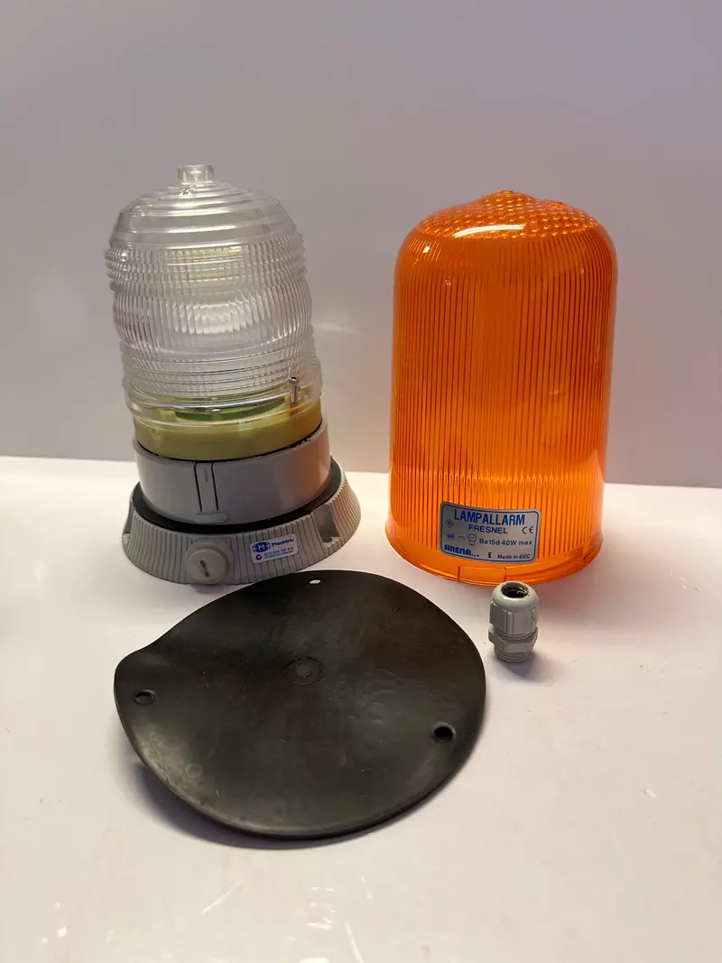 Sirena Lampallarm Flashing Light (Amber) Sir1204840 1
