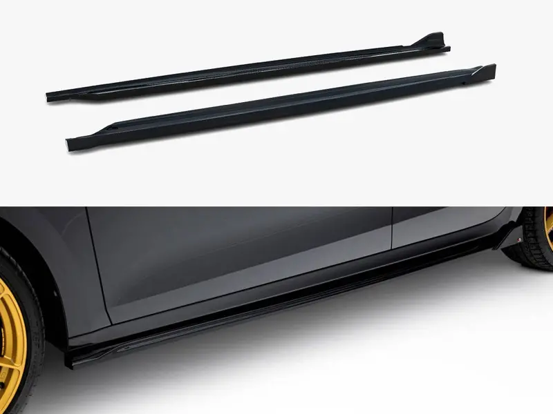 Skoda Octavia Vrs Mk4.5 Maxton Design Side Skirts Diffusers V.2 1