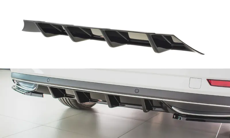 Skoda Superb Rear Valance By Maxton Design 1