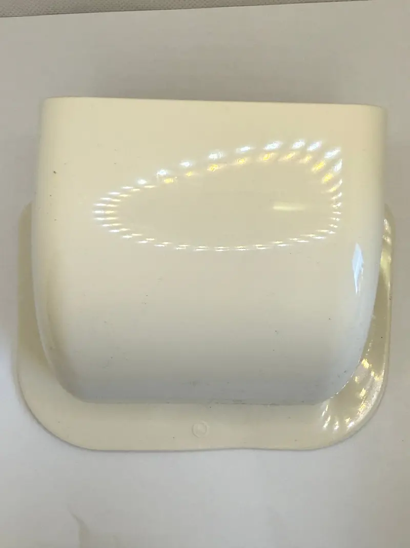 Smartduct 8002378 Corner Wall Inlet Cap, 110Mm, 1209Cm 1