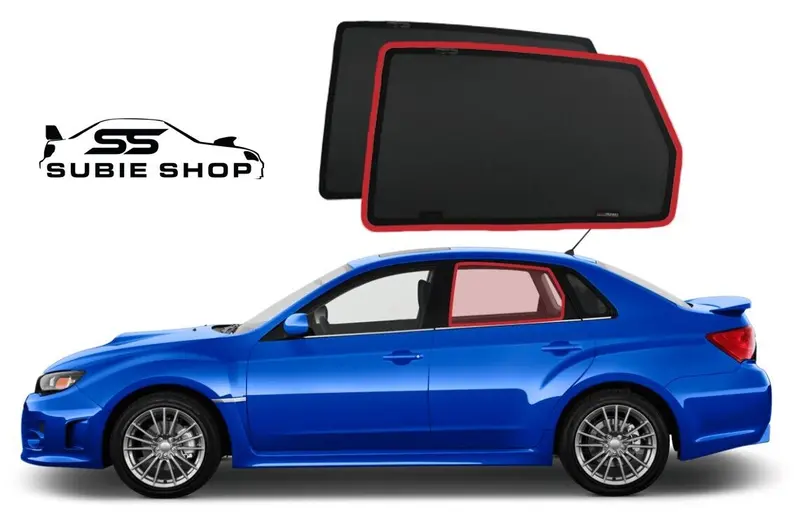 Snap Shades For Subaru Impreza G3 Wrx 2008 -2014 Baby Sun Protection Rear Window 1