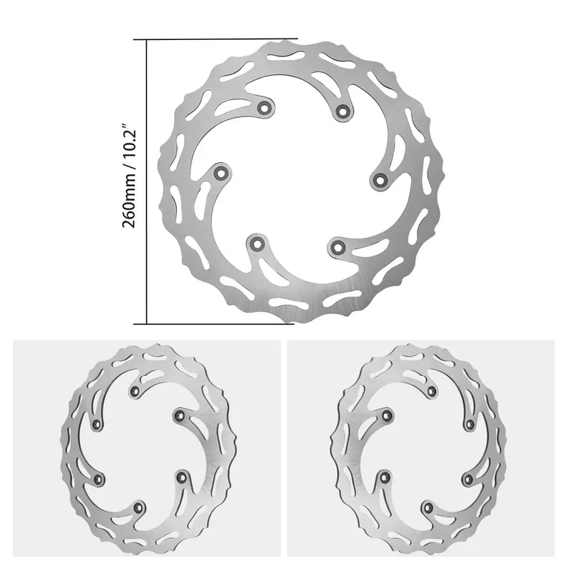 Solid Front Brake Disc Rotor For Ktm 350 500 Excf 1994-2022 2