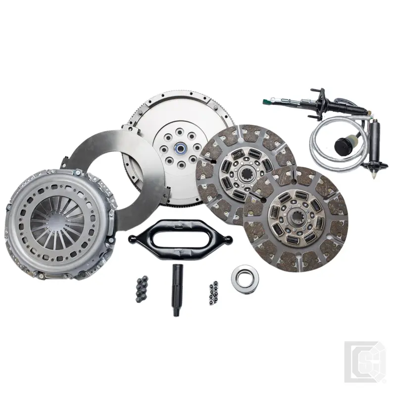 South Bend Clutch - 2005.5-2018 Dodge Ram 5.9L / 6.7L Cummins G56 Hd Full Organic Street Dual Disc Clutch Kit - Sdd3250-Gk-Org 1