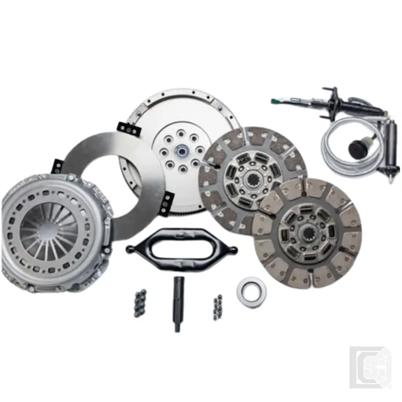 South Bend Clutch - 2005.5-2018 Dodge Ram 5.9L / 6.7L Cummins G56 Hd Half Organic Half Ceramic Street Dual Disc Clutch Kit - Sdd3250-Gk 1