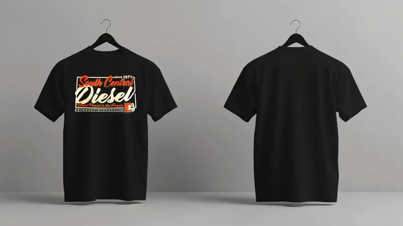 South Central Diesel Vintage Tee 1