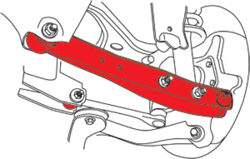 Spc Adjustable Lower Rear Control Arm For 86, Fr-S, Brz 2