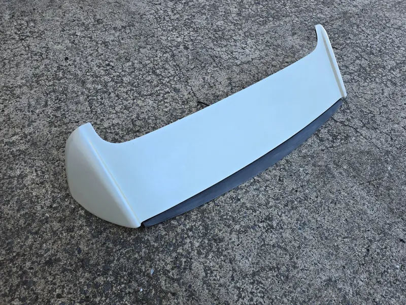 Spoiler White 37J For Subaru Impreza Wrx Hatch Rs Gh G3 Wrx 08-14 Fibreglass 1