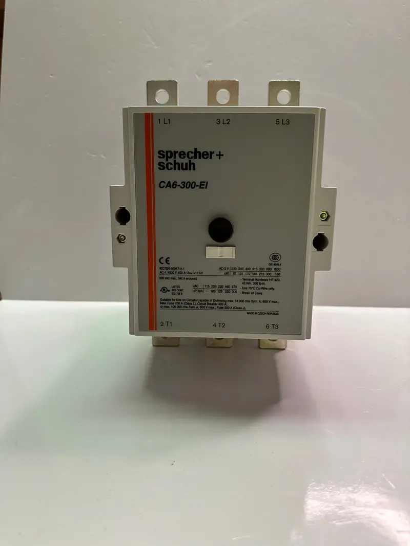 Sprecher & Schuh Ca6-300-Ei-11 120Vac 1
