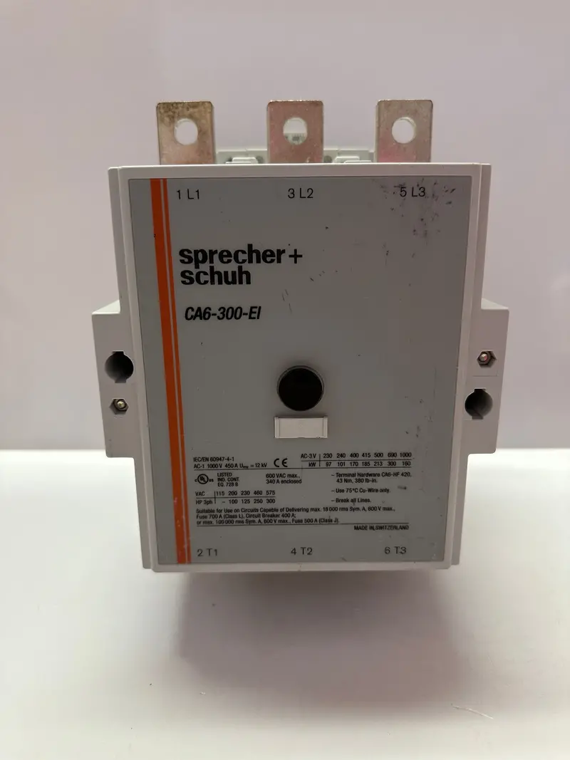 Sprecher + Schuh Ca6-300-Ei-11 Contactor 380-440V Coil 1