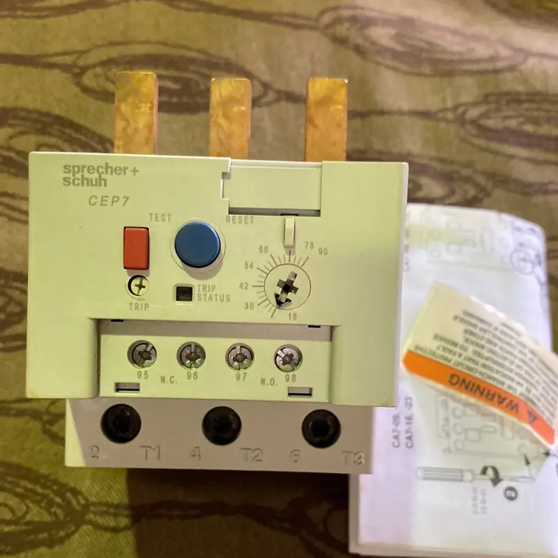 Sprecher+Schuh Cep7-Eege Overload Relay 1