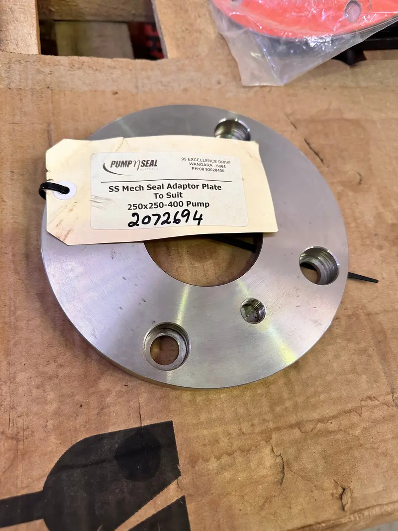 Ss Mechanical Seal Adapter Plate 1