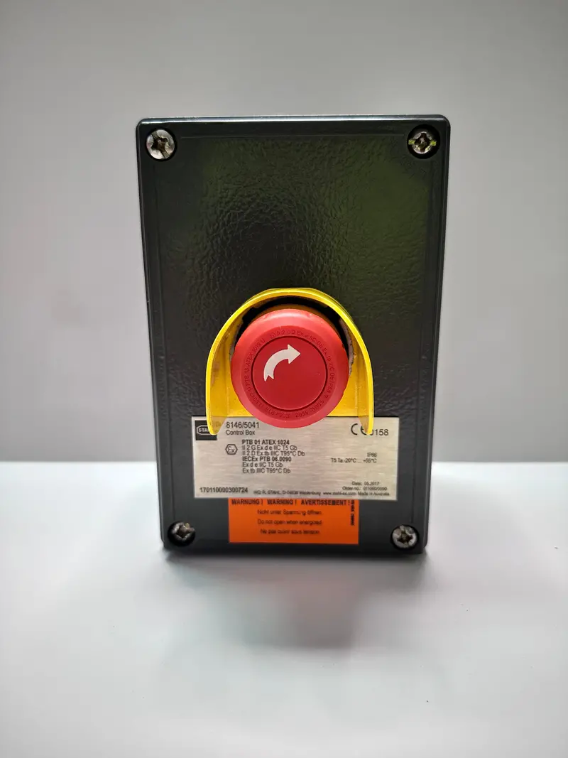 Stahl 8146/5041-Sp3a Hazardous Area Control Box, Emergency Stop 1