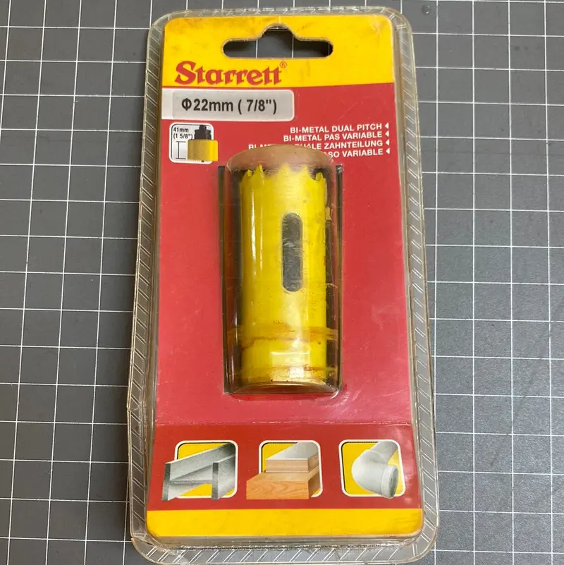 Starrett Kdh0078-E Fastcut Dual Pitch Bi-Metal All Purpose Holesaw 1