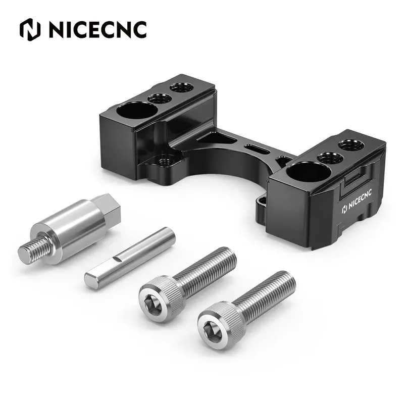 Steering Damper Bracket 1" Handlebar Risers Kit For Husqvarna Norden 901 1
