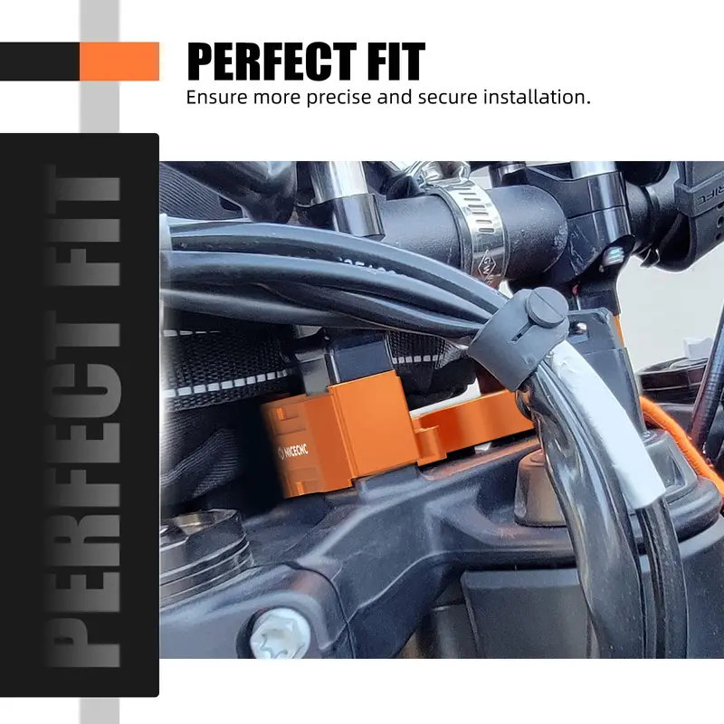 Steering Damper Bracket 1" Handlebar Risers Kit For Husqvarna Norden 901 3