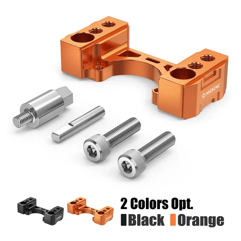 Steering Damper Bracket 1" Handlebar Risers Kit For Ktm 790 890 Adventure R 2019-2024 1