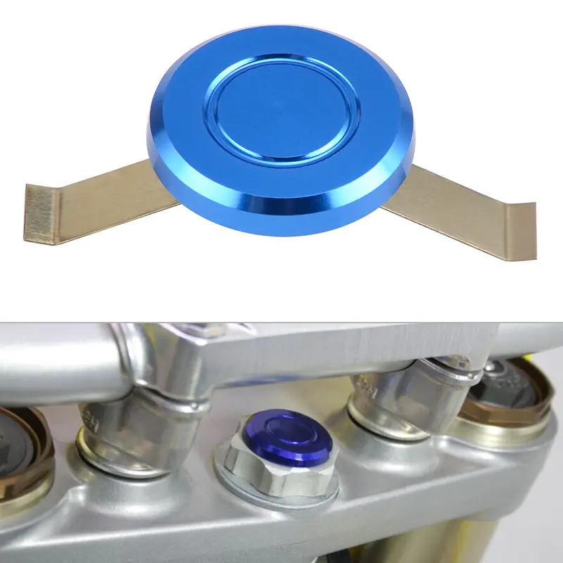 Steering Stem Nut Cap Cover For Honda Suzuki Bmw Yamaha Kawasaki Husqvarna 2
