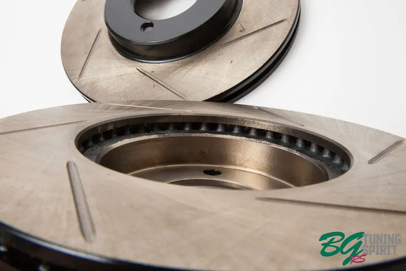 Stoptech Ae86 Slotted Power Alloy Brake Rotors 2