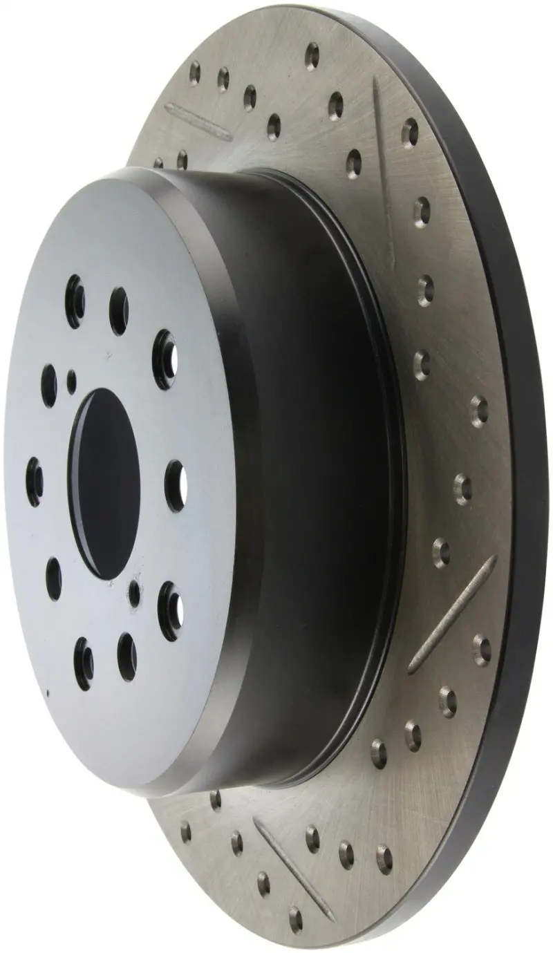 Stoptech Drilled Slotted Rotor 2002-2005 Lexus Is300 - Rear Left 1