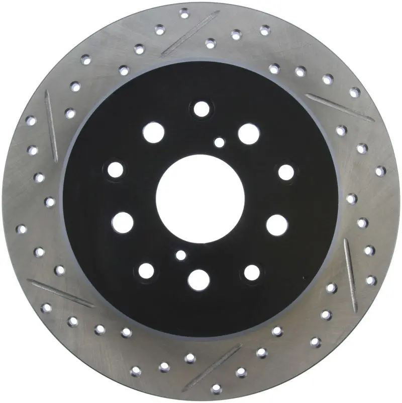 Stoptech Drilled Slotted Rotor 2002-2005 Lexus Is300 - Rear Right 1