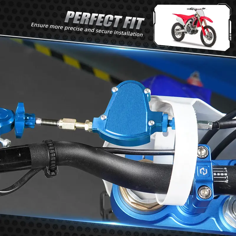 Stunt Clutch Easy Pull Cable System For Honda Kawasaki Suzuki Yamaha Triumph 3