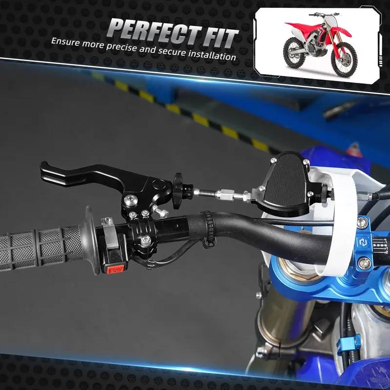 Stunt Clutch Lever Easy Pull Cable System For Dirt Bikes 2