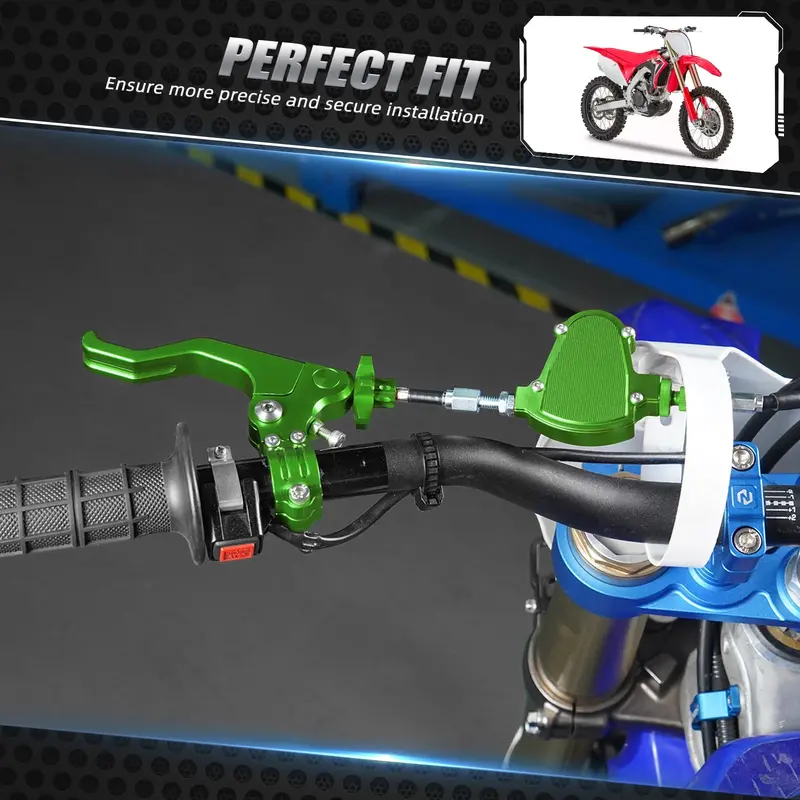 Stunt Clutch Lever Easy Pull Cable System For Dirt Bikes 5