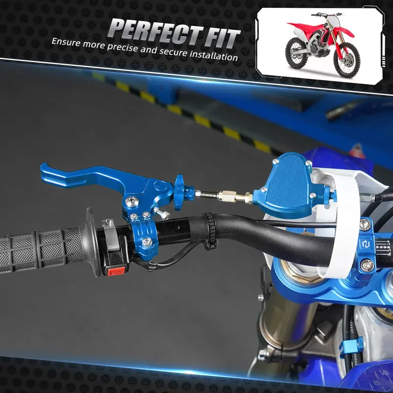 Stunt Clutch Lever Easy Pull Cable System For Dirt Bikes 6