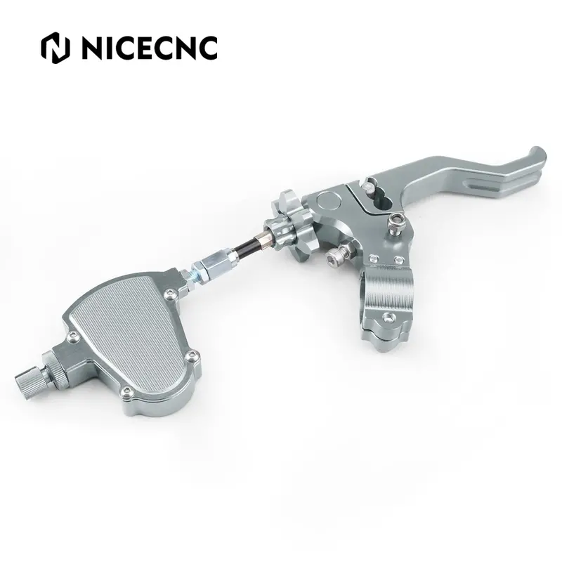 Stunt Clutch Lever Easy Pull Cable System For Dirt Bikes 6