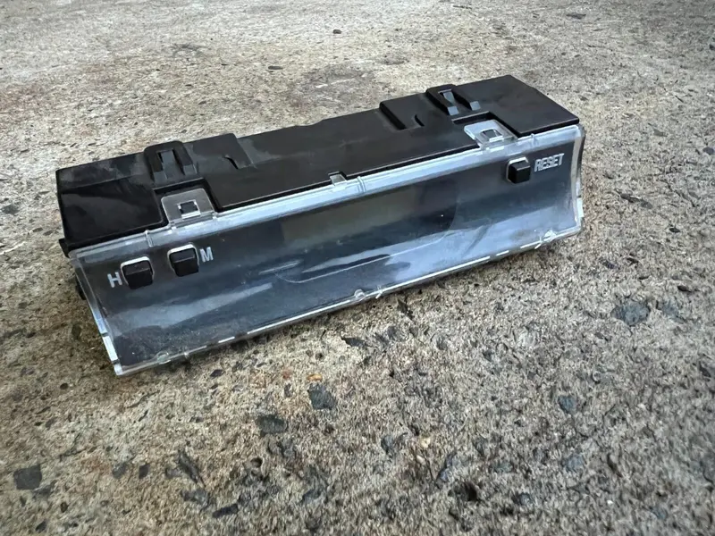 Subaru Forester 02 - 04 Sg Sg9 Xt Digital Dash Clock Front Display Genuine Oem 1