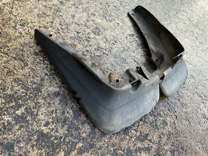 Subaru Forester 02 - 05 Sg Sg9 Factory Rear Bumper Bar Mud Flaps Pair Genuine 1