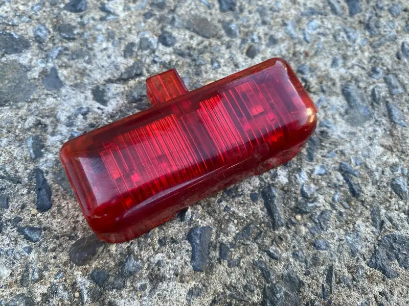 Subaru Forester 2008 - 12 Sh Door Trim Interior Lower Lamp Light Cover Red R & L 1
