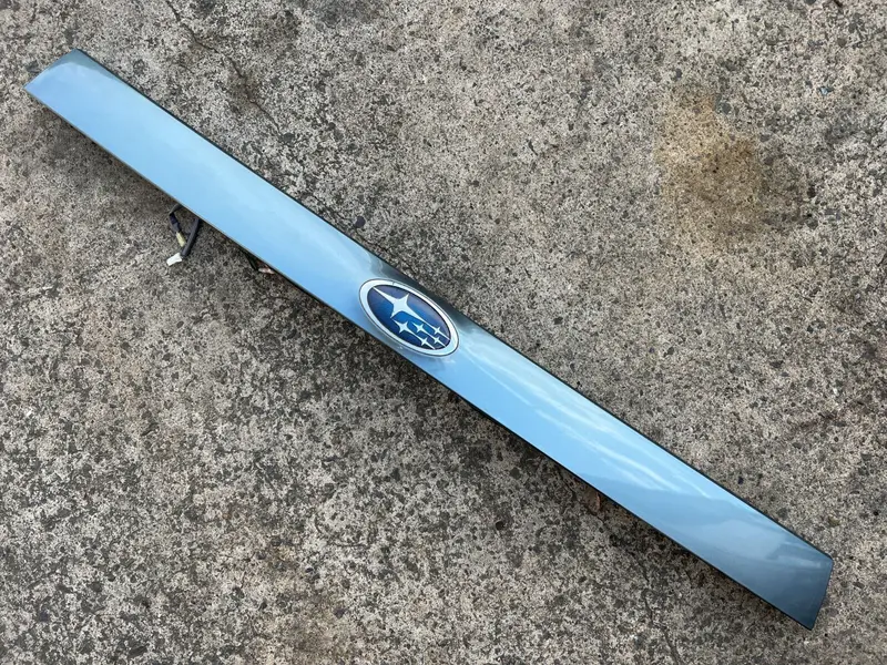 Subaru Forester 2008 - 12 X Xt Sh Rear Tailgate Boot Garnish Trim Cover Blue C1f 1