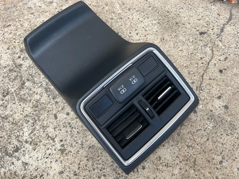 Subaru Forester 2018 - 21 Sk Rear Back Ac Vents Centre Console Trim Cover Black 1