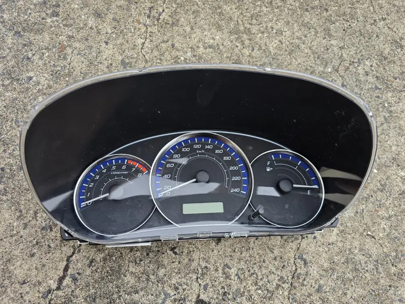 Subaru Forester Automatic Sh 08 - 10 Ej25 Dash Instrument Cluster Speedo 136Kms 1