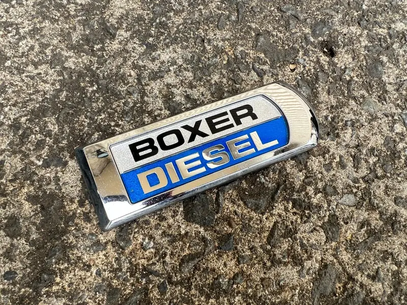 Subaru Forester Liberty Turbo Diesel 2016 Boxer Badge Logo Tailgate Decal Emblem 1