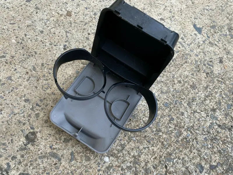 Subaru Forester Sf 01 Interior Centre Center Console Dual Cup Drink Holder Trim 1