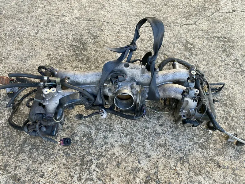 Subaru Forester Sg Sg9 Turbo 02 - 07 Factory Air Intake Inlet Manifold Throttle 1