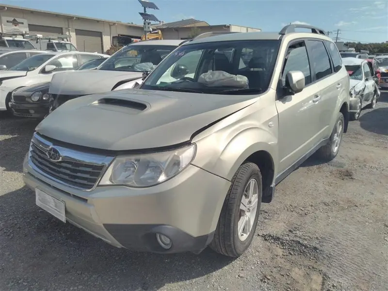 Subaru Forester Sh 08 -12 Diesel Type Front Bumper Bar Upper Grille Grill Chrome 2