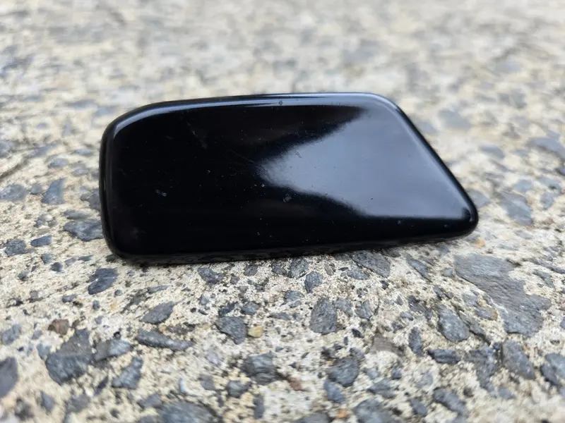 Subaru Forester Sh 08 - 12 Headlight Washer Water Squirter Cap Cover Black Right 1