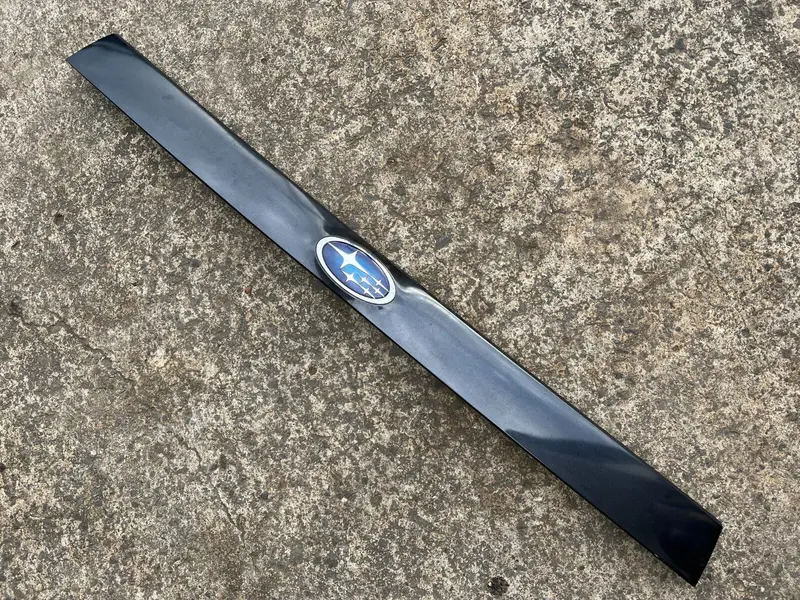 Subaru Forester Sh 08 - 12 Rear Tailgate Garnish Trim Panel 61K Dark Grey Oem 1