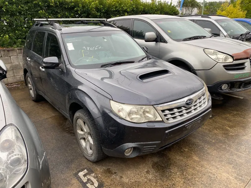 Subaru Forester Sh 08 - 12 Rear Tailgate Garnish Trim Panel 61K Dark Grey Oem 2
