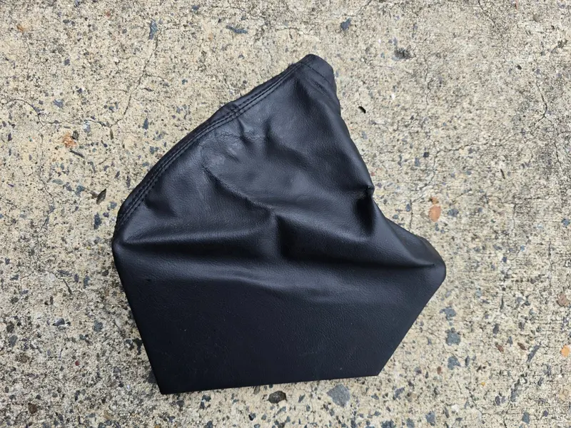 Subaru Forester Sh 2008 - 12 Black Good Condition Hand Park Brake Leather Boot 1