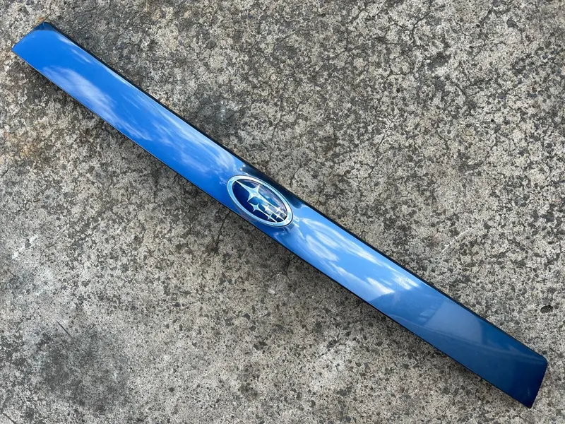 Subaru Forester Sh 2011 - 12 Rear Tailgate Boot Garnish Trim Panel Blue F9h Oem 1