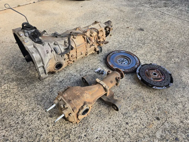 Subaru Forester Sh Xt Wrx G3 Turbo 08 - 14 Manual Transmission Gearbox Diff 197K 1