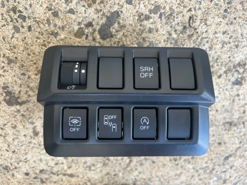 Subaru Forester Sk 2018 - 2021 Dash Switches Button Boot Control Trim Panel 1