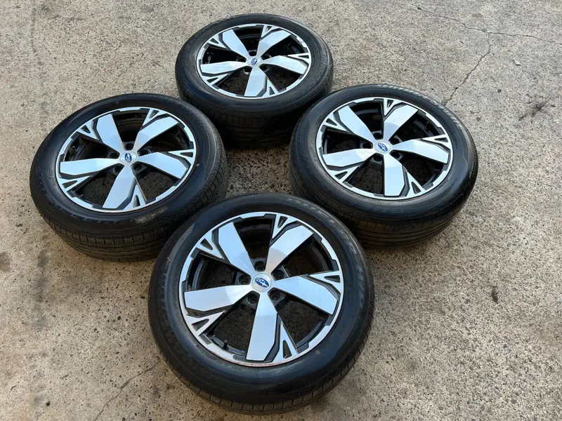 Subaru Forester Sk 2018 - 21 18" Inch Wheels Rims Mags Tyres 225/55 R18 5X114.3 1