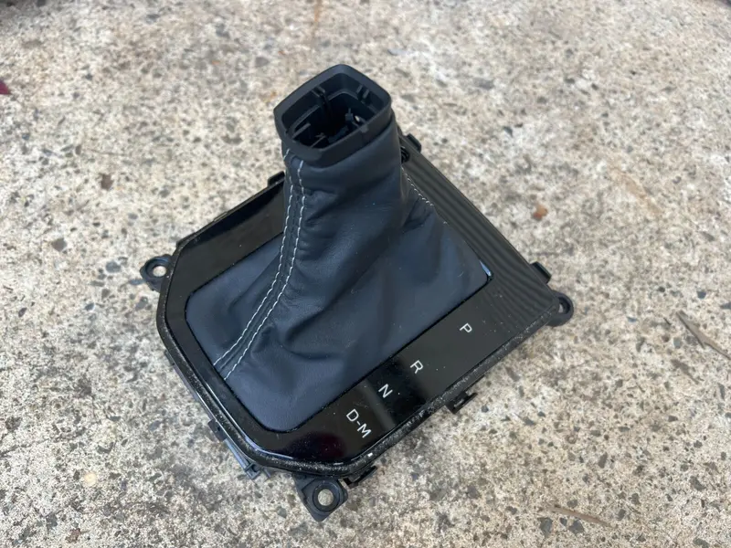 Subaru Forester Sk 2018 - 21 Auto Console Leather Boot Shifter Surround Trim 1