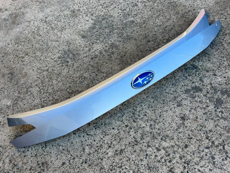Subaru Forester Sk 2018 -21 Factory Tailgate Hatch Trim Panel Garnish Silver G1u 1
