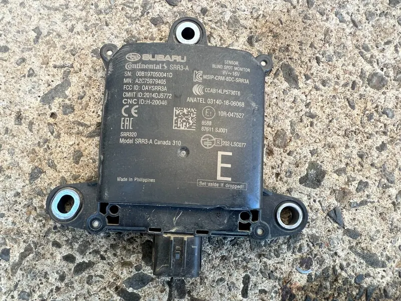 Subaru Forester Sk 2018 - 21 Fb25 Blind Spot Monitoring Computer Control Module 1